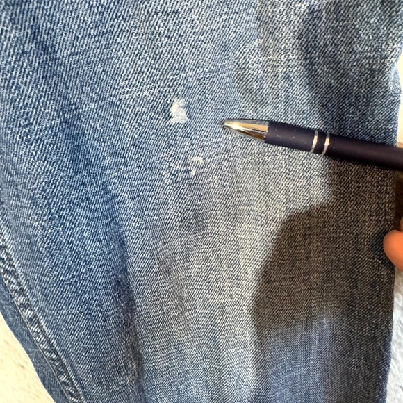 Vintage Levi's 514 Men's Jeans 34x34 Blue Denim 100% Cotton Slim Straight - Picture 6 of 15